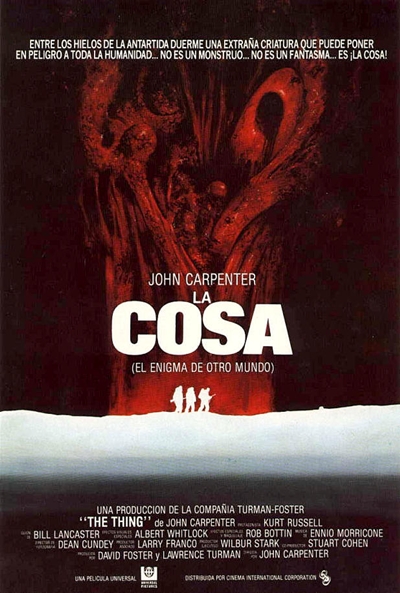 Póster de La cosa (El enigma de otro mundo)