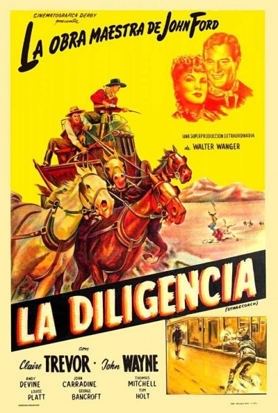 Póster de La diligencia