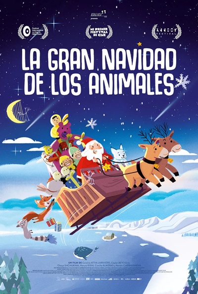 Póster de La gran Navidad de los animales