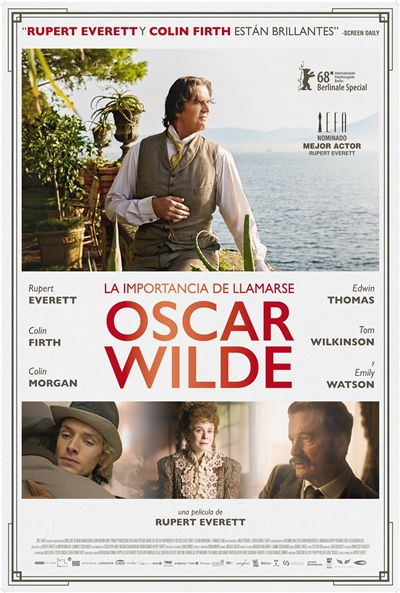 Póster de La importancia de llamarse Oscar Wilde