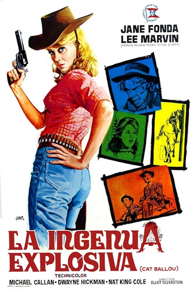 Póster de La ingenua explosiva