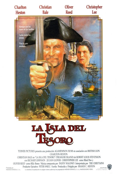 Póster de La isla del tesoro