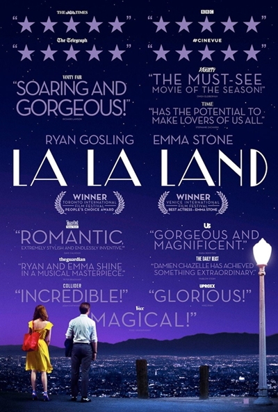 Póster de La ciudad de las estrellas - La La Land