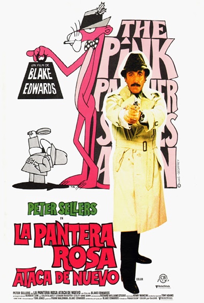 Póster de La pantera rosa ataca de nuevo