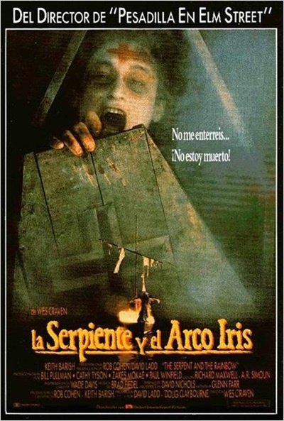 Póster de La serpiente y el arco iris