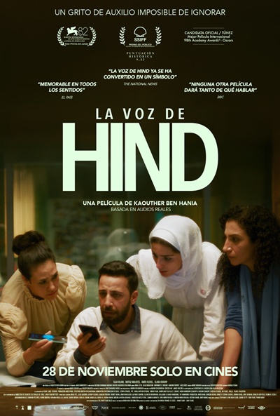 Póster de La voz de Hind