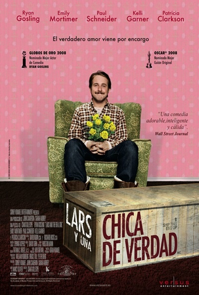 Póster de Lars y una chica de verdad