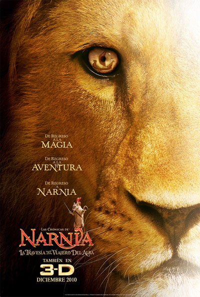 Póster de Las crónicas de Narnia: La travesía del Viajero del Alba