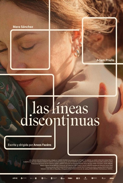 Póster de Las líneas discontinuas