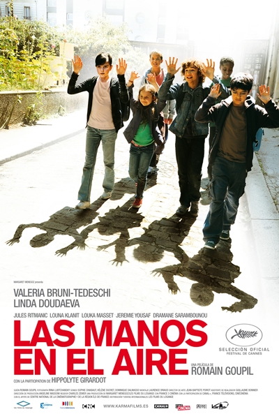Póster de Las manos en el aire