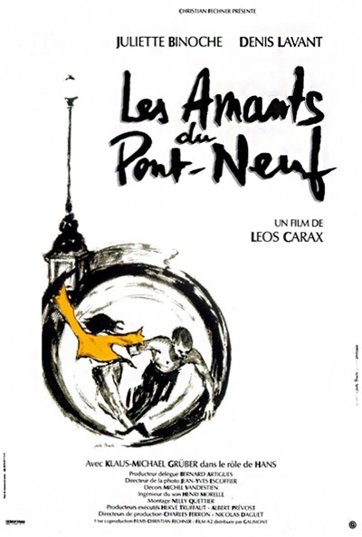 Póster de Los amantes del Pont-Neuf