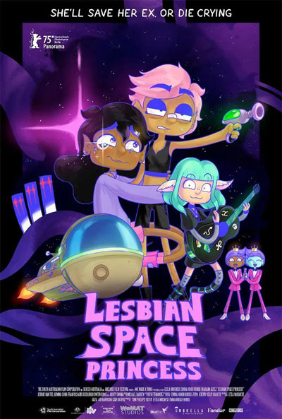 Póster de Princesa lesbiana del espacio