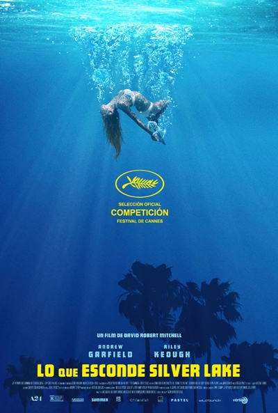 Póster de Lo que esconde Silver Lake