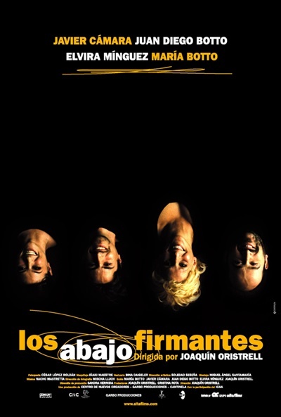 Póster de Los abajo firmantes