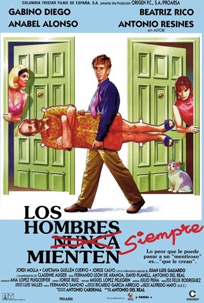 Póster de Los hombres siempre mienten