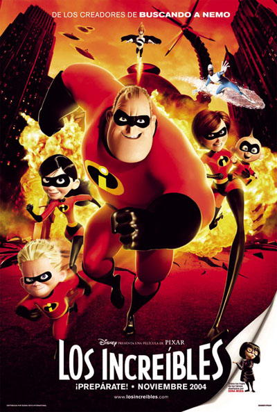 Póster de Los Increíbles