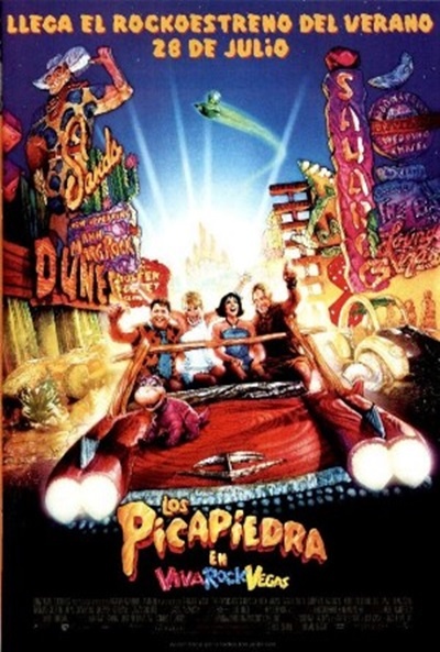 Póster de Los Picapiedra en Viva Rock Vegas