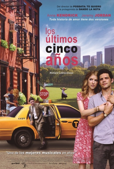 Póster de Los últimos cinco años