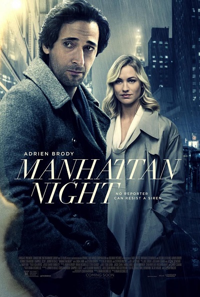 Póster de Manhattan en la oscuridad