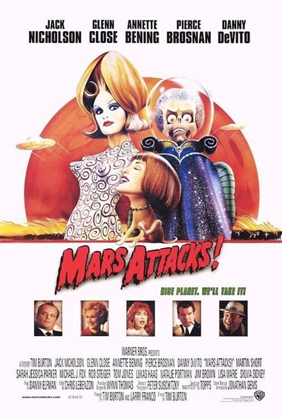 Póster de Mars Attacks!