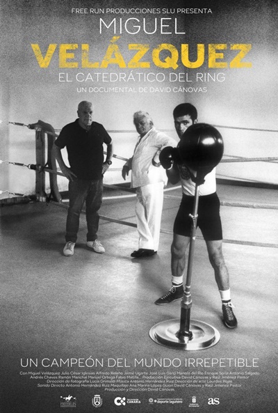 Póster de Miguel Velázquez. El catedrático del ring