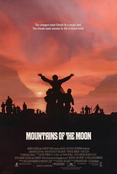 Póster de Las montañas de la luna