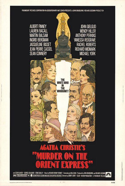 Póster de Asesinato en el Orient Express