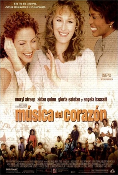 Póster de Música del corazón