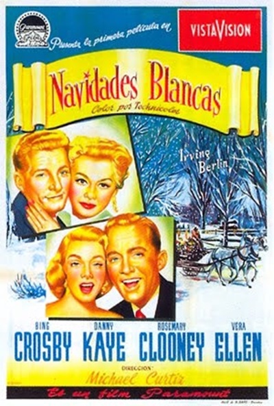 Póster de Navidades blancas