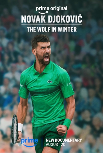 Póster de Novak Djokovic: El lobo en invierno