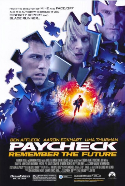 Póster de Paycheck