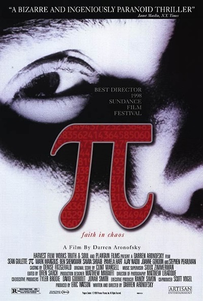 Póster de Pi, fe en el caos