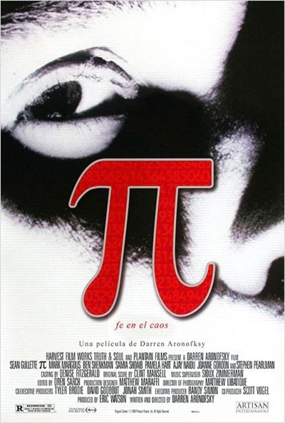 Póster de Pi, fe en el caos