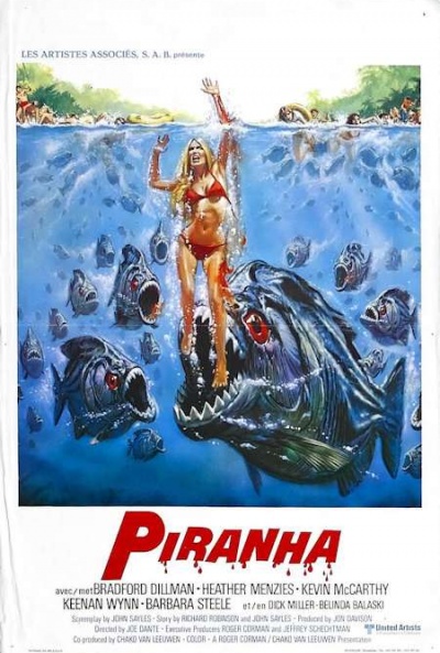 Póster de Piraña