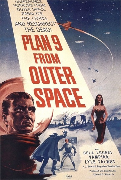 Póster de Plan 9 del espacio exterior