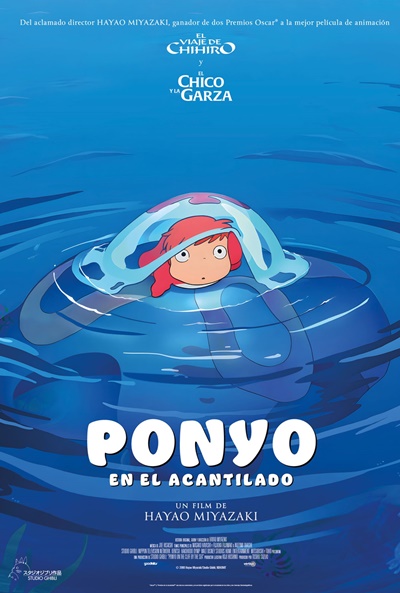 Póster de Ponyo en el acantilado