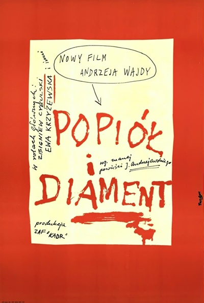 Póster de Cenizas y diamantes