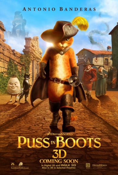 Póster de El Gato con Botas