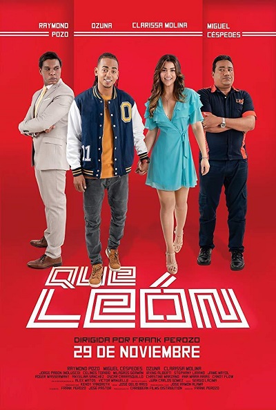 Póster de Qué León (Una vaina loca)