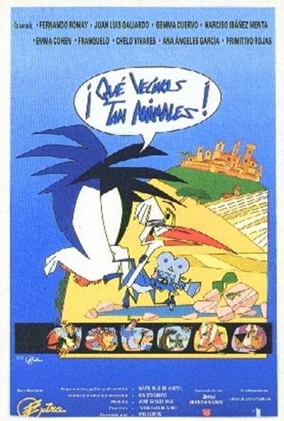 Póster de ¡Qué vecinos tan animales!