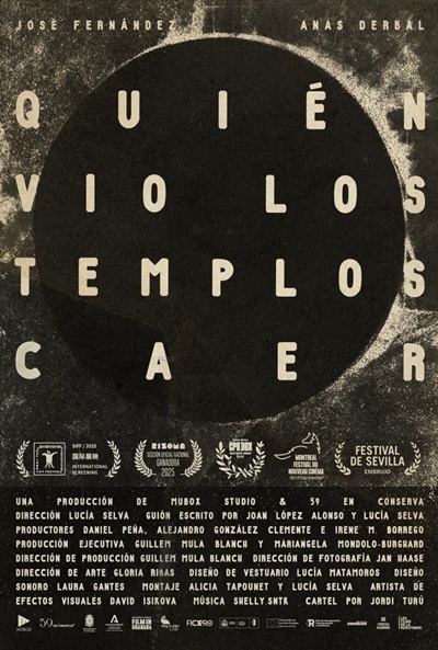 Póster de Quién vio los templos caer