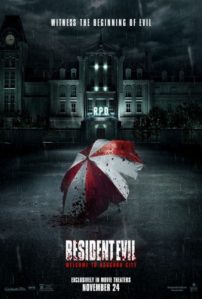 Póster de Resident Evil: Bienvenidos a Raccoon City