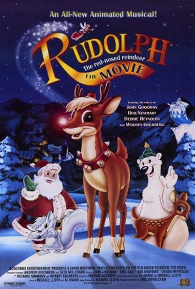 Póster de Rudolph, el reno de la nariz roja