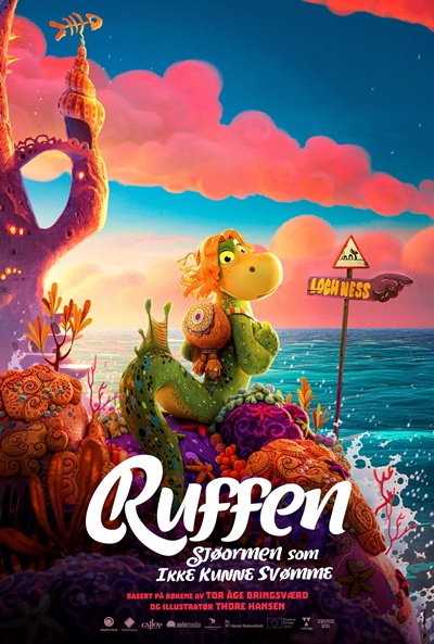 Póster de Rufus, la serpiente que no sabía nadar