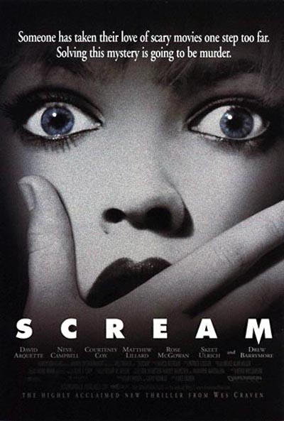 Póster de Scream. Vigila quién llama