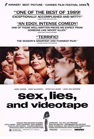 Póster de Sexo, mentiras y cintas de vídeo