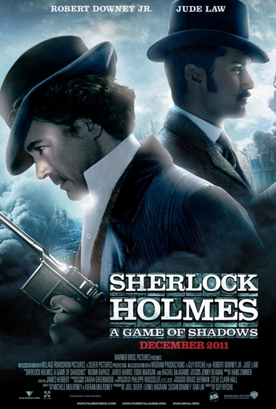 Póster de Sherlock Holmes: Juego de sombras