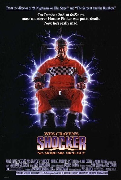 Póster de Shocker, 100.000 voltios de terror