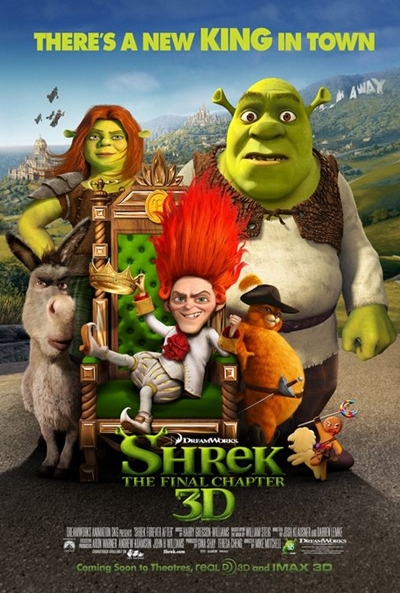 Póster de Shrek, felices para siempre
