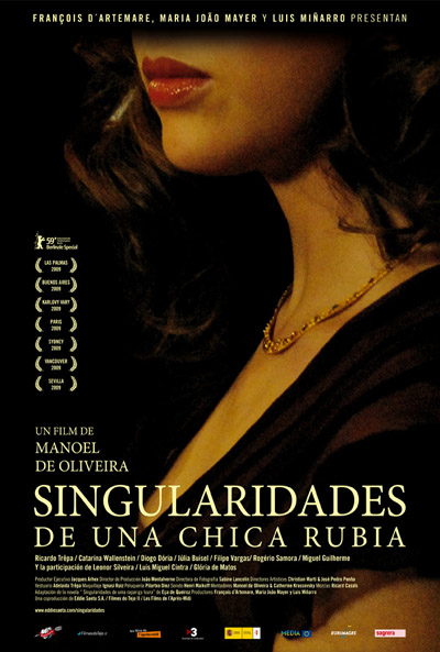 Póster de Singularidades de una chica rubia